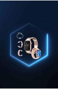 Yeni Nesil Pembe Dokunmatik Ekran Akıllı Saat ve  Kulaklığı Kablosuz Bluetooth Kulaklık