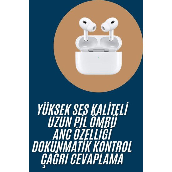 Yeni Nesil Pro Bluetooth Kulaklık Android ve İOS Uyumlu Dokunmatik Kontrol Yeni Nesil Pro Bluetooth Kulaklık Android ve İOS Uyumlu Dokunmatik Kontrol