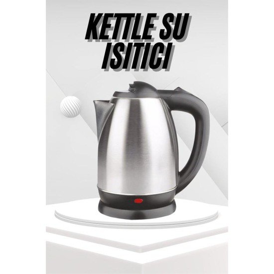 Yeni Nesil Saplı Uzun Ömürlü Paslanmaz Çelik Su Isıtıcı Kettle