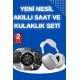 Yeni Nesil Sesli Görüşme Akıllı Saat ve Powerbank Çoklu Şarj Girişli Bluetooth Kulaklık Nabız Ölçer Yeni Nesil Sesli Görüşme Akıllı Saat ve Powerbank Çoklu Şarj Girişli Bluetooth Kulaklık Nabız Ölçer