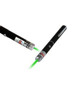 Yeşil Lazer Pointer 100 mW 15 Km Etkili (5 Başlıklı)