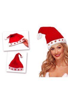 Yılbaşı Özel Işıklı Noel Baba Şapkası