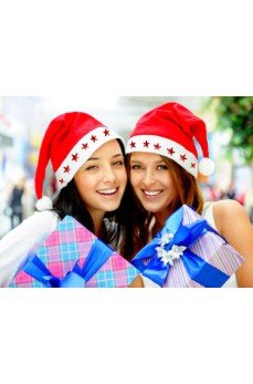 Yılbaşı Özel Işıklı Noel Baba Şapkası