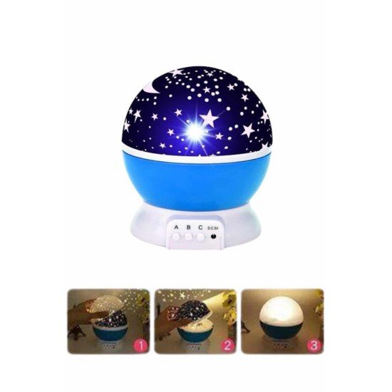 Yıldızlı Gece Lambası Mor Projeksiyon Görünümlü Masa Lambası Renk Değiştirebilen Yıldızlı Gece Lambası Mor Projeksiyon Görünümlü Masa Lambası Renk Değiştirebilen