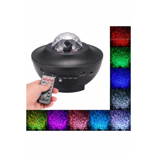 Yıldızlı gökyüzü Projektörü Uzaktan kumandalı Çocuklara Özel Şarjlı Yıldızlı gökyüzü Projektörü Uzaktan kumandalı Çocuklara Özel Şarjlı