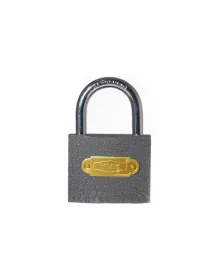 YMK Eko Gri Döküm Kısa Kancalı Asma Kilit 50mm