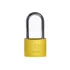 YMK Eko Sarı Boyalı Uzun Kancalı Asma Kilit 32mm