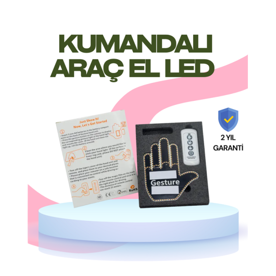 Yüksek Görünürlüklü Otomobil Jest Işığı – 3 Modlu LED Arka Cam Aksesuarı, Pratik ve Eğlenceli Yüksek Görünürlüklü Otomobil Jest Işığı – 3 Modlu LED Arka Cam Aksesuarı, Pratik ve Eğlenceli