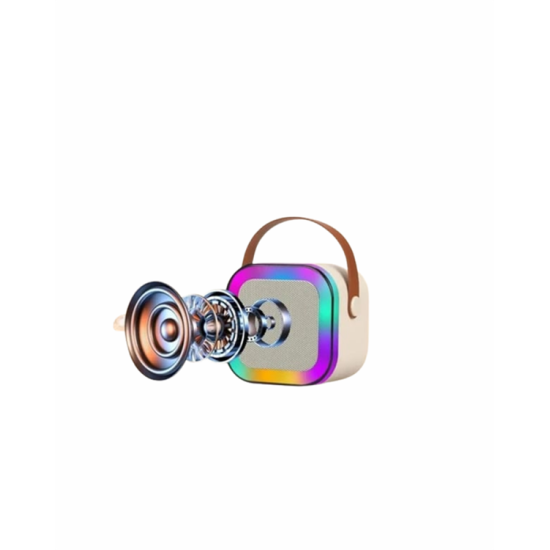 Kompakt Tasarımlı ve Kolay Taşınabilir Karaoke Sistemi