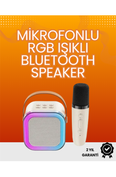Yüksek Performanslı Kablosuz Karaoke Hoparlör