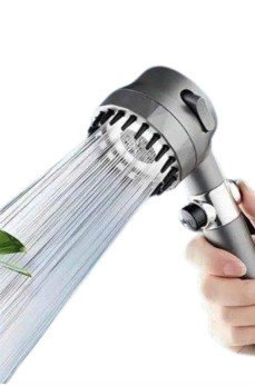 Yüksek Performanslı Masaj Etkili Su Tasarruflu Duş Başlığı Krom Kaplama Uzun Ömürlü Yüksek Performanslı Masaj Etkili Su Tasarruflu Duş Başlığı Krom Kaplama Uzun Ömürlü