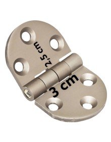 Yüksel Oval Alüminyum Kasa Menteşesi 3 cm