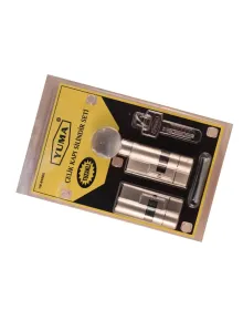 Yuma 68mm Mandallı Çelik Kapı Tuzaklı Barel Seti - Saten