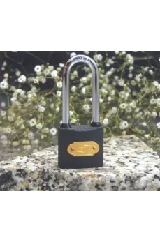 Yuma Gri Döküm Uzun Kancalı Asma Kilit 50mm