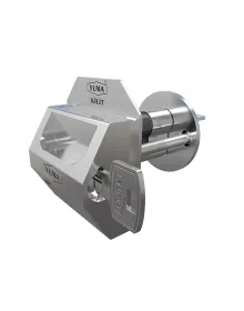 Yuma Kapı Güvenlik Kilitli Çelik Rozeti - Sol