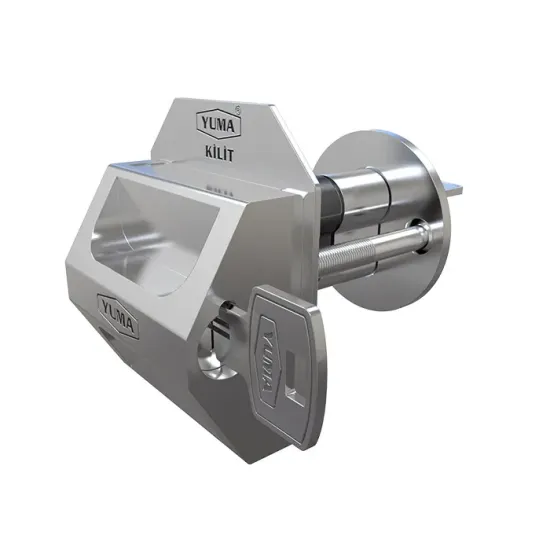 Yuma Kapı Güvenlik Kilitli Çelik Rozeti - Sol Yuma Kapı Güvenlik Kilitli Çelik Rozeti - Sol