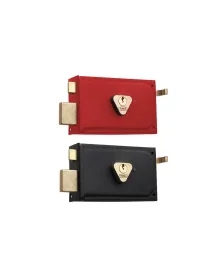 Yuma Kare Tirajlı Kilit - Karşılıklı Dış Kapı Kilidi