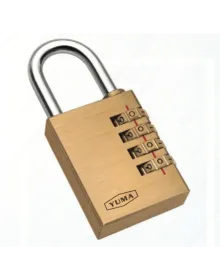 Yuma Pirinç Şifreli Asma Kilit - 3 Basamaklı 20mm