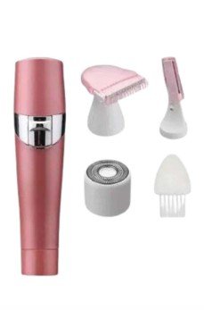 Yüz Kaş ve Tüm Vücut Epilasyon Aleti 3 Başlıklı Hassas Ciltlere Uygun Epilatör