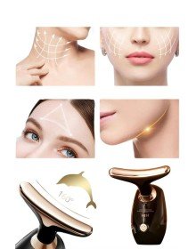 Yüz Masaj Aleti Boyun ve Yüz EMS Güzellik Cihazı Cilt Sıkılaştırma Cilt Gençleştirme Cihazı