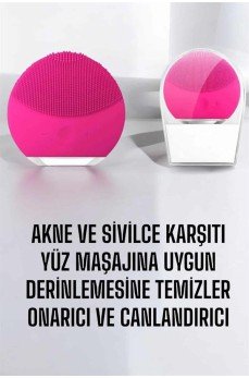 Yüz Temizleme Ve Masaj Aleti Tüm Cilt Tipleri İçin Uygun, Kan Dolaşımını Artıran
