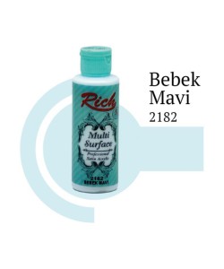 Rich Multi Surface 2182 Bebek Mavi Akrilik Boya 120 cc