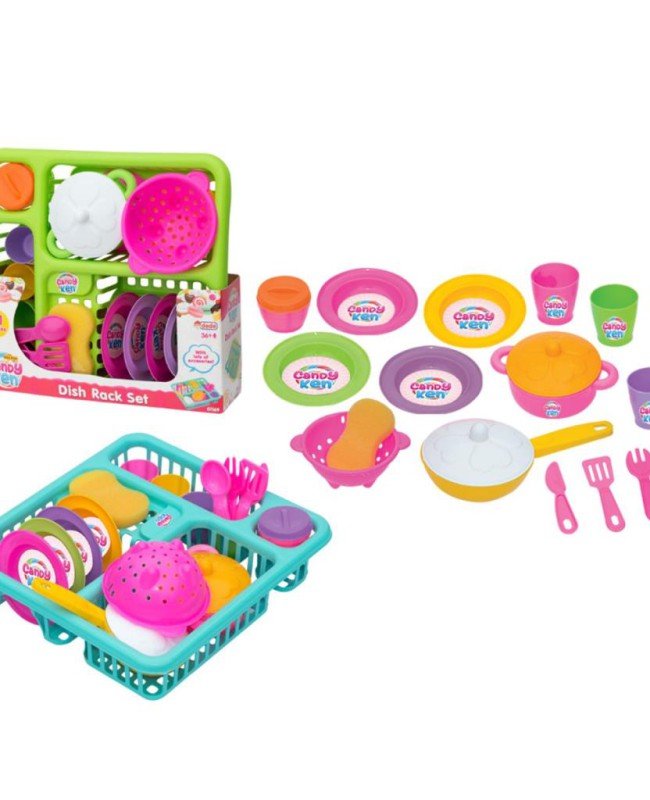 01169 Candy Bulaşık Seti -Dede 01169 Candy Bulaşık Seti -Dede