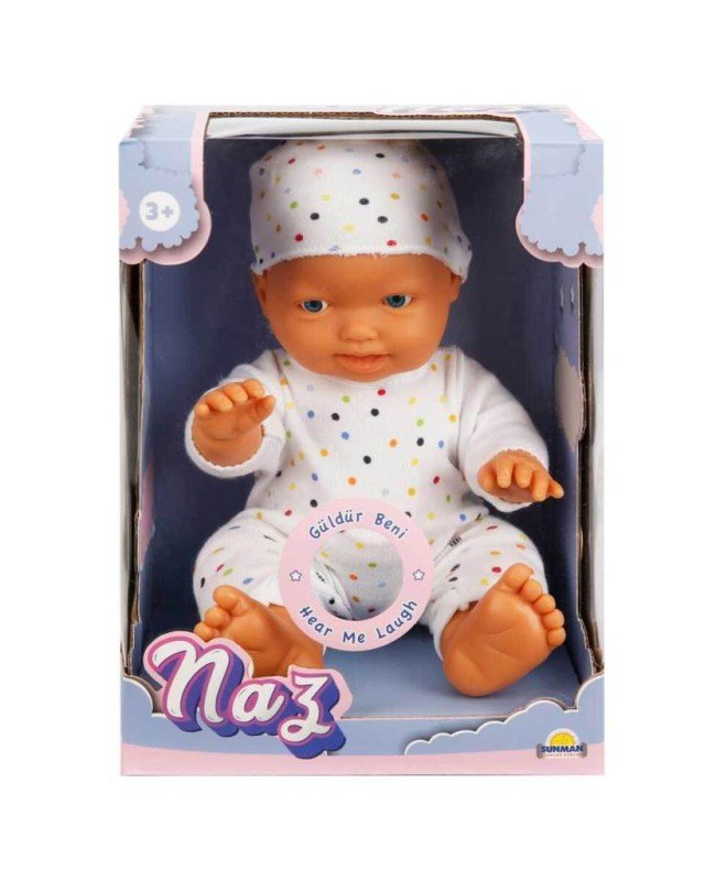 020020 Sunman, Naz Bebek Sesli, 23 cm / +3 yaş 020020 Sunman, Naz Bebek Sesli, 23 cm / +3 yaş