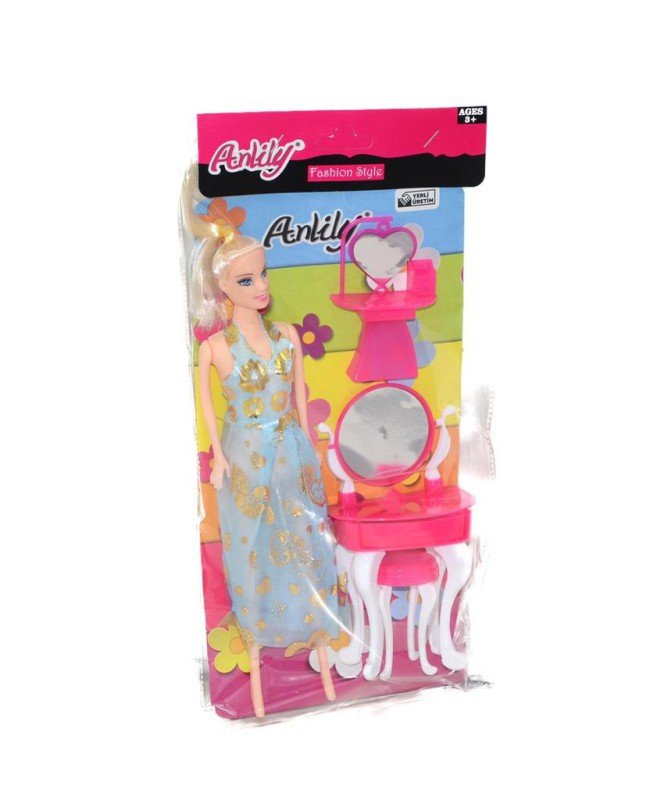 02260 Oydaş, Anlily Makyaj Masalı Bebek / Kartela / +3 yaş 02260 Oydaş, Anlily Makyaj Masalı Bebek / Kartela / +3 yaş