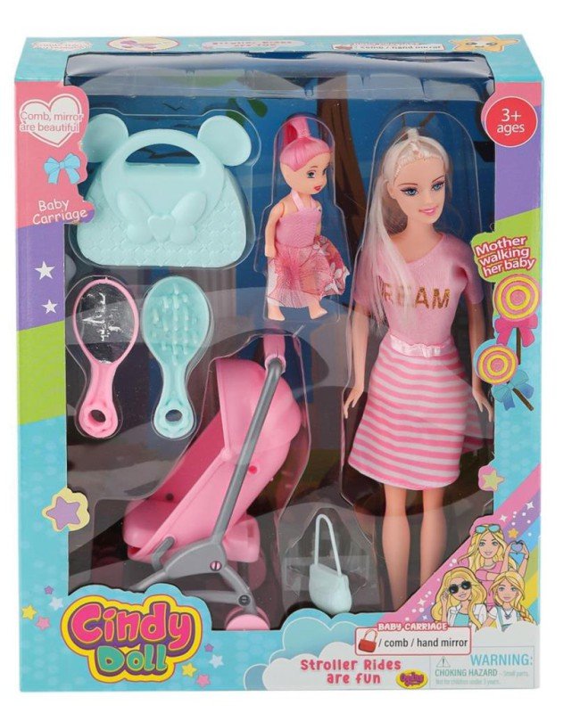 02426 Anlily Pusetli Bebek -Oydaş Oyuncak 02426 Anlily Pusetli Bebek -Oydaş Oyuncak