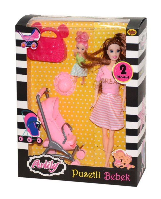 02426 Anlily Pusetli Bebek -Oydaş Oyuncak 02426 Anlily Pusetli Bebek -Oydaş Oyuncak