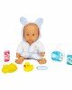 030031 Sunman, Bebelou Banyo Zamanı Bebek Seti, 35 cm / +3 yaş
