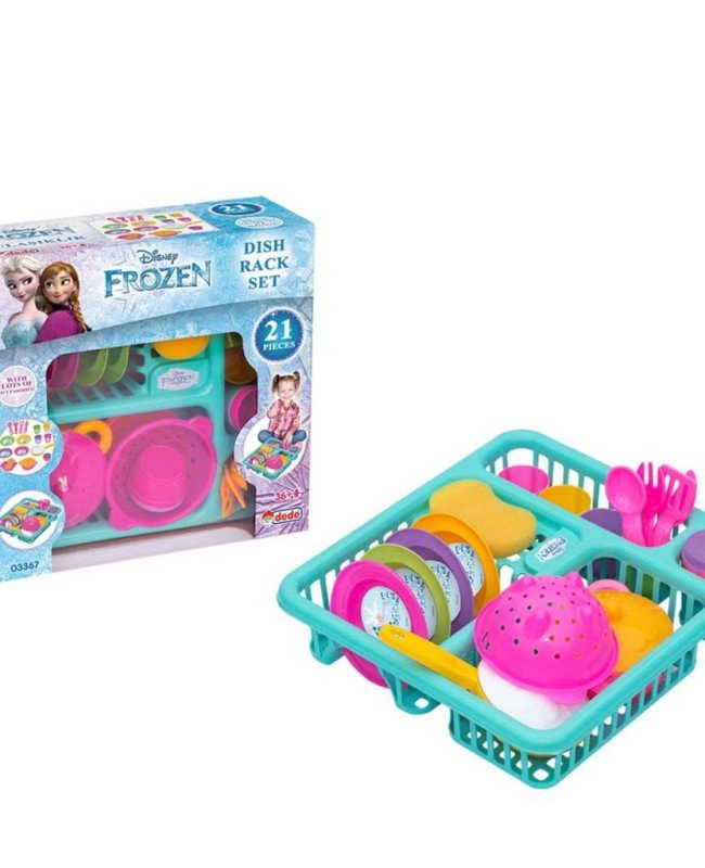 03367 Dede Frozen 21 Parça Bulaşıklık