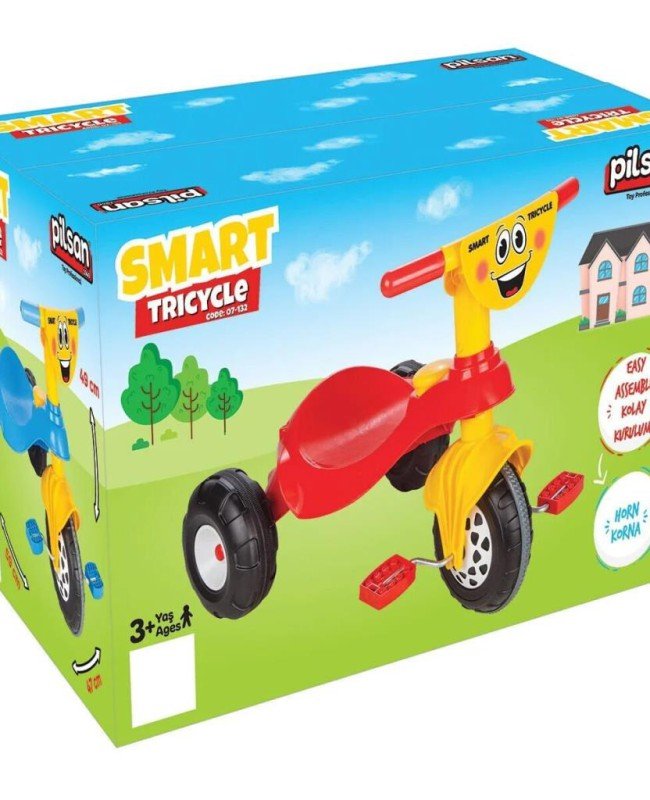 07 132K Smart Bisiklet Kırmızı Flexo -Pilsan Oyuncak