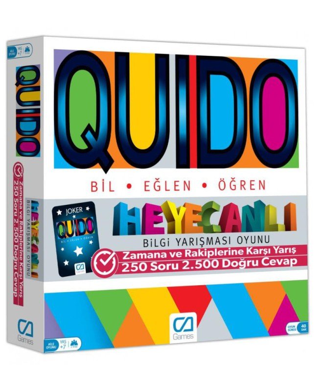 078 CAOYN-5046 Quido Board Game -CA Games
