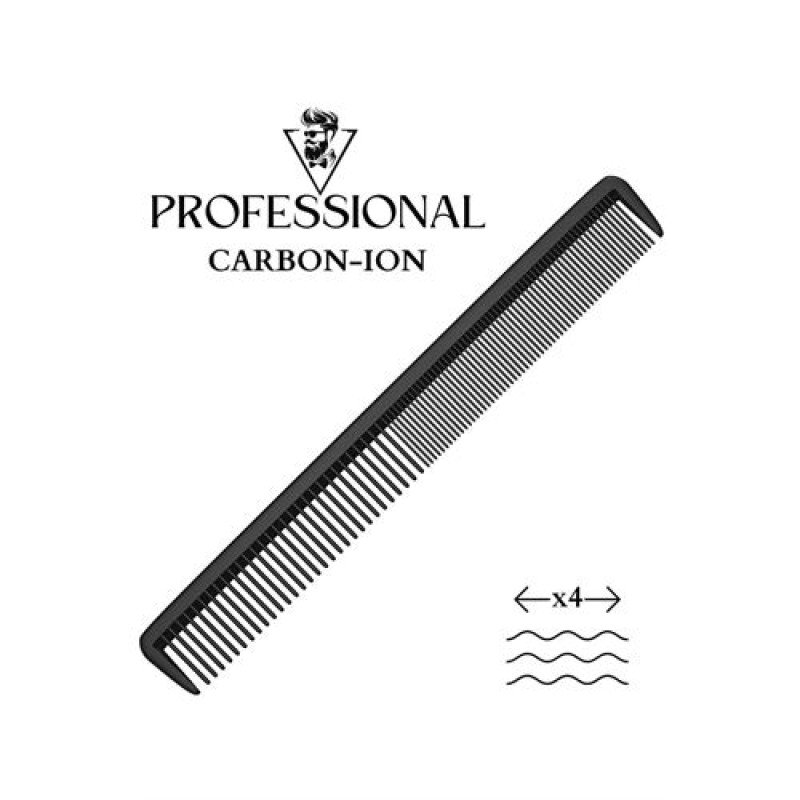 Profesyonel Karbon Saç Kesim Tarama Tarağı Profesyonel Karbon Saç Kesim Tarama Tarağı