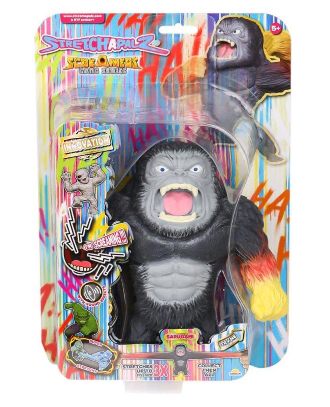 1012358 Sesli Stretchapalz Screamers Gang Seri 16 cm -Sunman