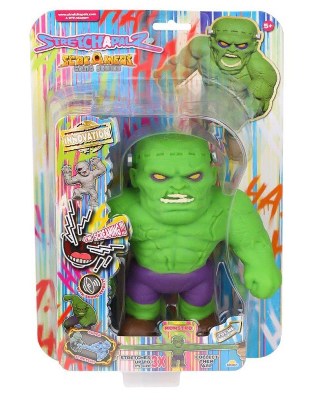 1012358 Sesli Stretchapalz Screamers Gang Seri 16 cm -Sunman