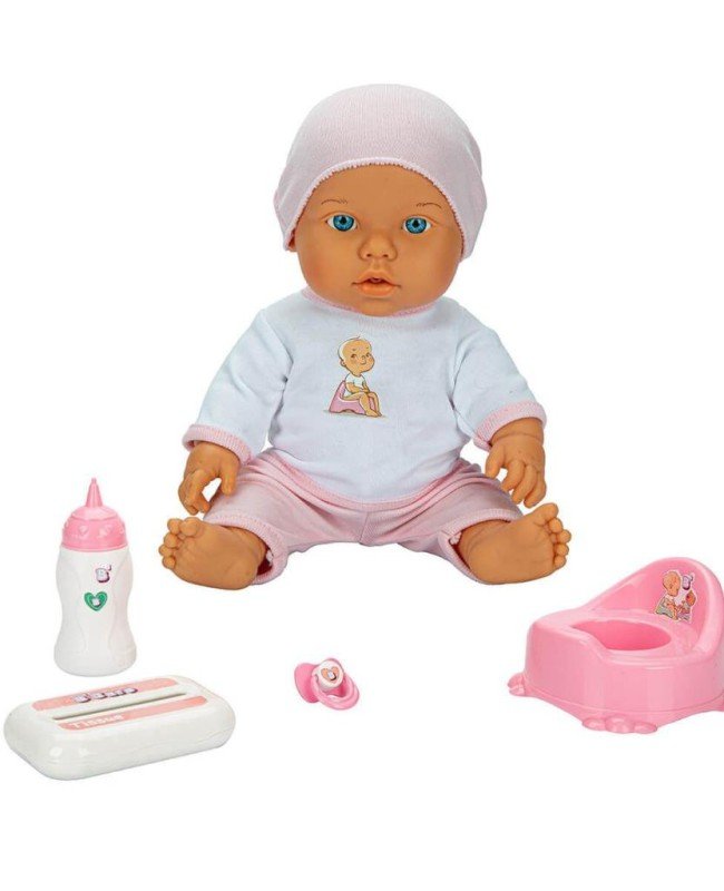 1030141 Sesli Bebelou Tuvalet Zamanı Bebek Seti 32 cm -Sunman 1030141 Sesli Bebelou Tuvalet Zamanı Bebek Seti 32 cm -Sunman