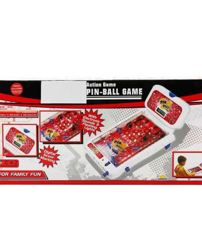 12401  Sunman, Işıklı ve Sesli Pinball Oyunu