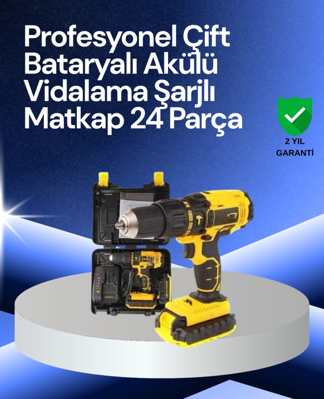 12V Akülü Matkap –Ergonomik ve Yüksek Performanslı