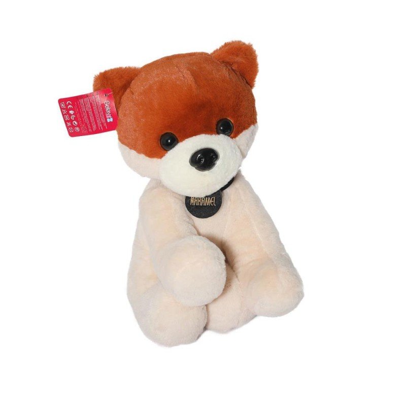 1397 Karamel Peluş Köpek 30 Cm -Selay Oyuncak