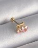 316L Çelik Gold Renk Pembe Zirkon Taşlı Kalp Tragus Piercing 316L Çelik Gold Renk Pembe Zirkon Taşlı Kalp Tragus Piercing