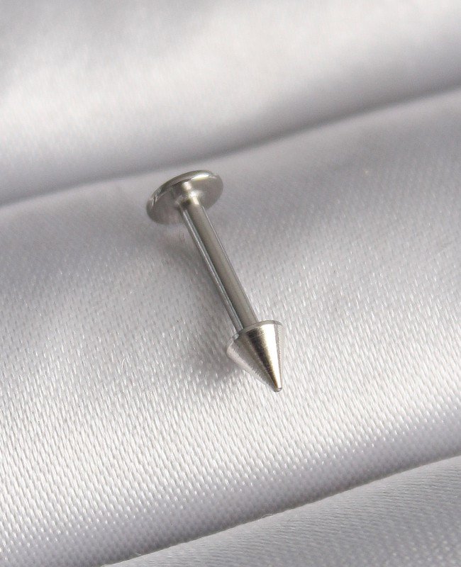 316L Çelik Gümüş Renk Çivi Model Piercing