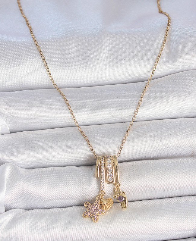 316L Çelik Gold Renk Sallantı Zirkon Taşlı Mor Taşlı Ayıcık Figür Charm Kadın Kolye - TJ-BKO10098 316L Çelik Gold Renk Sallantı Zirkon Taşlı Mor Taşlı Ayıcık Figür Charm Kadın Kolye - TJ-BKO10098