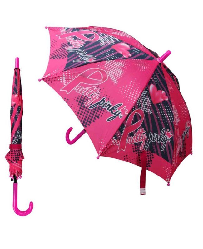 2061 Pretty Pinky Çocuk Şemsiyesi 45 Cm -Sunman