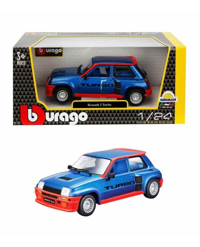 21088 1:24 Renault 5 Turbo Model Araba -Sunman 21088 1:24 Renault 5 Turbo Model Araba -Sunman