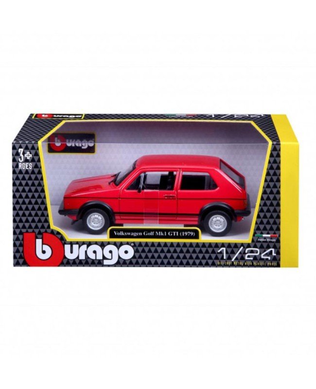 21089 1:24 Burago Volswagen Golf Mk1 Gtı