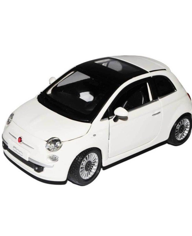 22106 Burago 1:24 Fiat 500 2007 Model Araba 22106 Burago 1:24 Fiat 500 2007 Model Araba