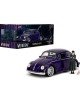 253255076 Jada Wednesday Volkswagen Beetle 1 24